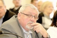 Marek Ganowicz z Klubu Radnych Lewicy / Fot. E. Baldys (photo)