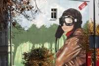 Mural przy Al. Jana Pawła II (photo)