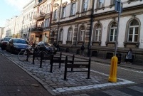 Stojaki rowerowe na ul. Słowiańskiej (photo)
