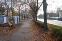 Zdjęcia sprzed budowy ścieżki pieszo-rowerowej na ul. Grunwaldzkiej (photo)