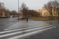 Zdjęcia sprzed budowy ścieżki pieszo-rowerowej na ul. Grunwaldzkiej (photo)