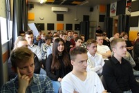 W lekcji samorządności udział wzięli przedstawiciele wszystkich klas technikum (photo)