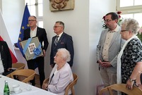 Uroczystość 95. urodzin mjr Joanny Kiący-Fryczkowskiej miały miejsce w leszczyńskim Ratuszu (photo)