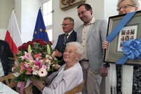 Uroczystość 95. urodzin mjr Joanny Kiący-Fryczkowskiej miały miejsce w leszczyńskim Ratuszu (photo)