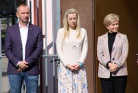 Uroczystość została zorganizowana na boisku przy SP7 (photo)