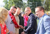 Uroczystość została zorganizowana na boisku przy SP7 (photo)