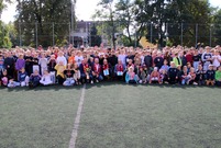 Uroczystość została zorganizowana na boisku przy SP7 (photo)