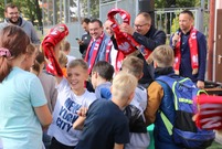 Uroczystość została zorganizowana na boisku przy SP7 (photo)