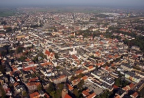 Leszno z lotu ptaka