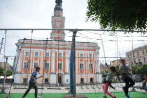 Zdjęcie, Park linowy na Rynku!