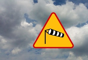 Zdjęcie, Ostrzeżenie meteorologiczne - silny wiatr