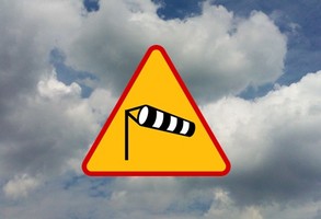 Zdjęcie, Ostrzeżenie meteorologiczne - przewidywany silny wiatr