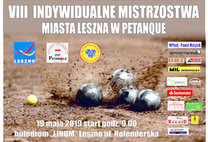 Zdjęcie, VIII Indywidualne Mistrzostwa Miasta Leszna w petanque