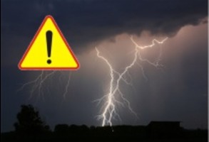 Zdjęcie, Ostrzeżenie meteorologiczne - możliwe burze, lokalnie grad