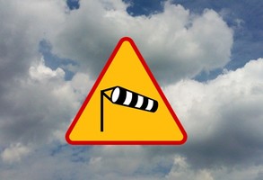 Zdjęcie, Ostrzeżenie meteorologiczne - przewidywany silny wiatr