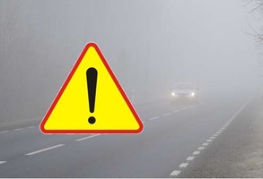 Zdjęcie, Ostrzeżenie meteorologiczne - gęsta mgła
