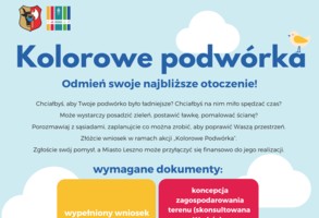 Zdjęcie, Kolorowe podwórka w ramach inicjatywy lokalnej