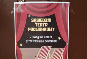Zdjęcie, Teatrzyk na Marcinkowskiego odwołany