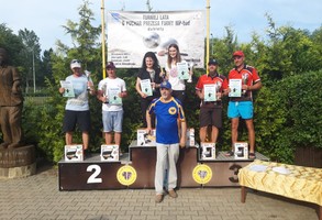 Zwycięzcy na podium