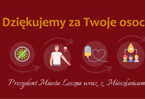 Zdjęcie, W podziękowaniu za osocze