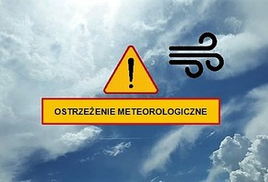 Zdjęcie, Ostrzeżenie meteorologiczne - silny wiatr