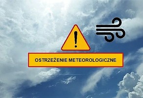 Zdjęcie, Ostrzeżenie meteorologiczne - silny wiatr