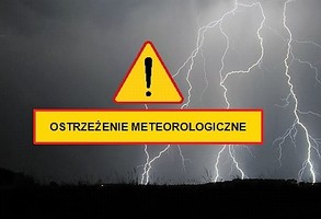 Zdjęcie, Ostrzeżenie meteorologiczne- burze z gradem/2