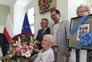 Zdjęcie, 95. urodziny Pani Major (zdjęcia)