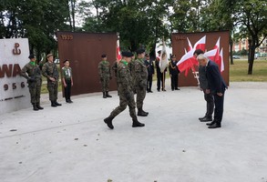 Uroczystości główne odbyły się pod Pomnikiem Żołnierzy Armii Krajowej