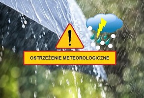 Zdjęcie, Ostrzeżenie meteorologiczne - burze z gradem