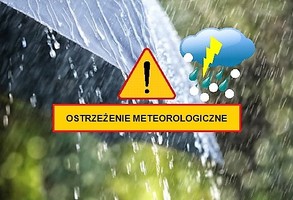 Ostrzeżenie meteorologiczne - burze z gradem